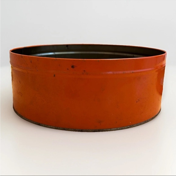 Vintage Dutch Girl Windmill Biscuit Tin Collectible - Picture 8 of 9